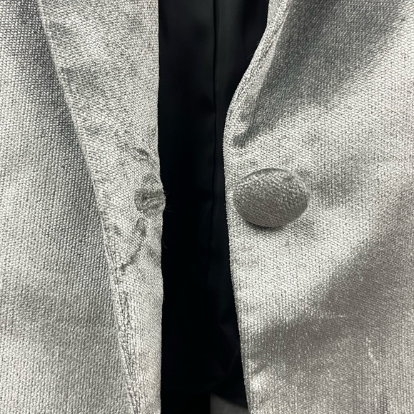 FRAME Velvet Classic Single-Button Blazer - Picture 3 of 7